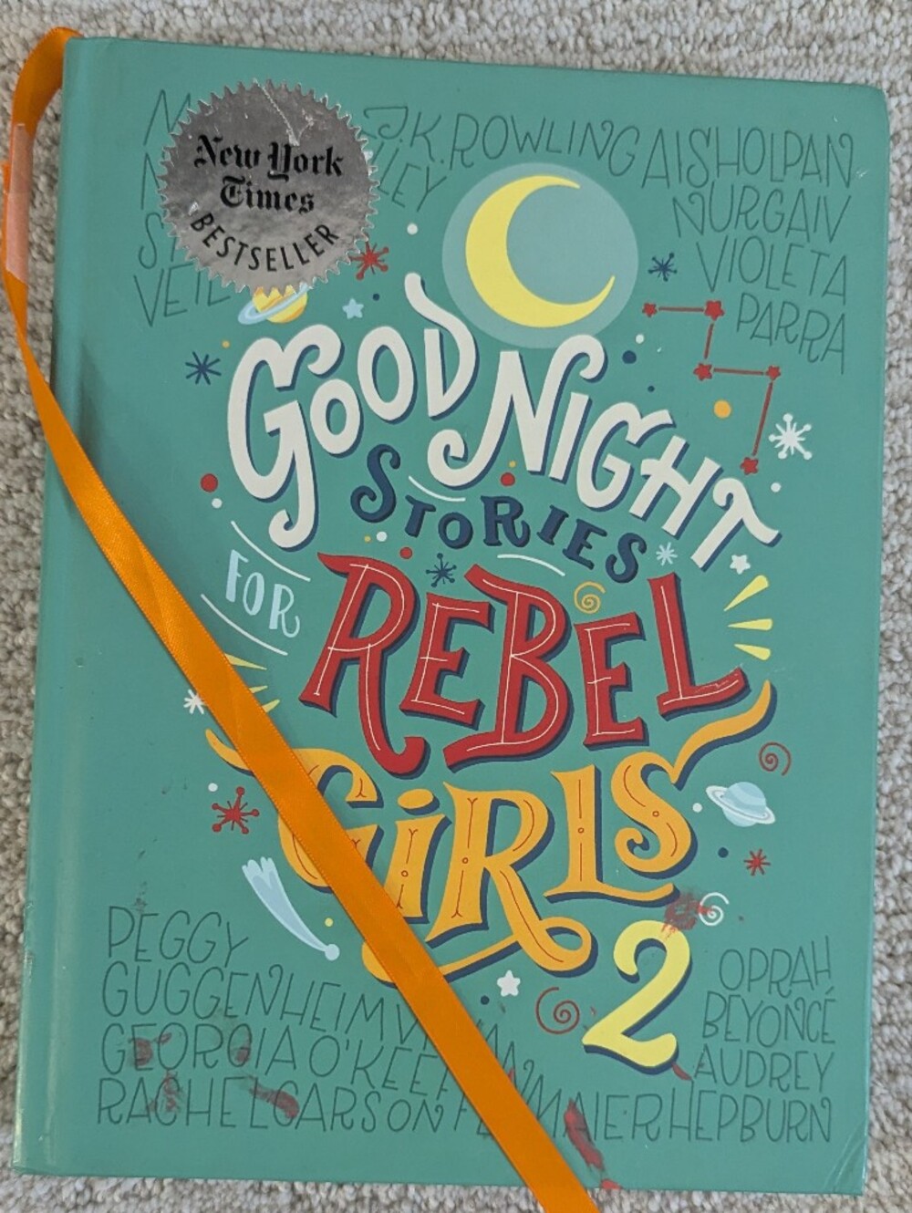 Good Night Stories for Rebel Girls 2 Hardcover Book